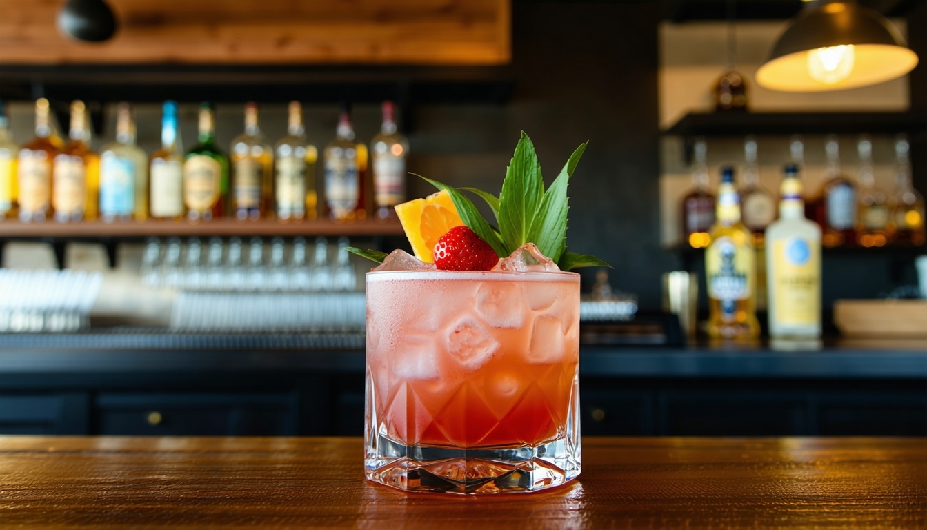 Logo of a Texas craft cocktail bar